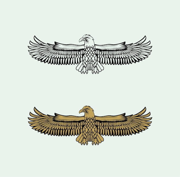 United State Marine Corps Eagle ega ontwerp illustratie