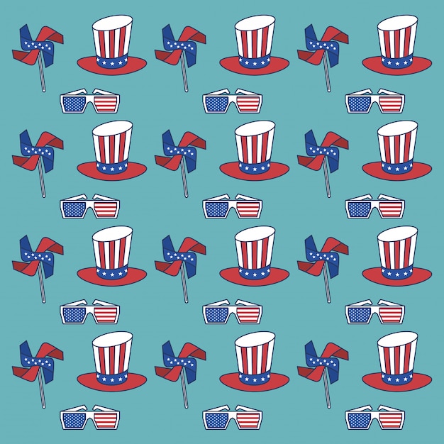 United states of america background