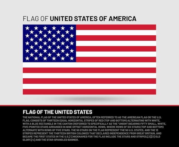 United states of America national fabric flag textile background. Symbol of international world