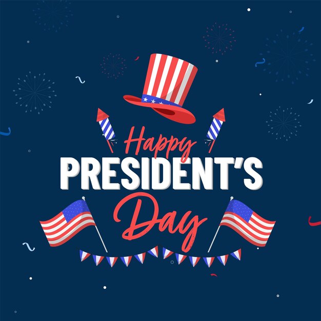 Stati uniti d'america, president's day concept