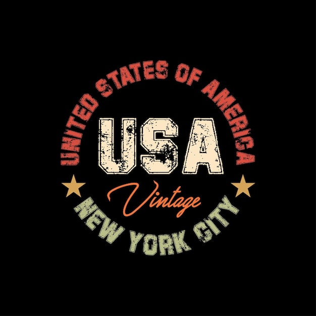 United States of America typeface design