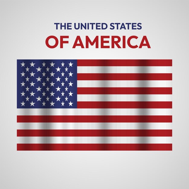 Vector the united states of america usa flag usa map us flag