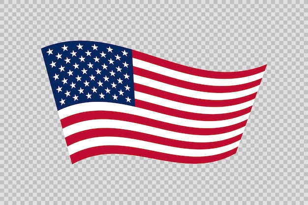 United States flag vector National flag of United States of America