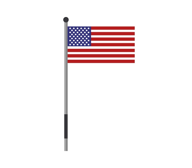 Vector united states flag