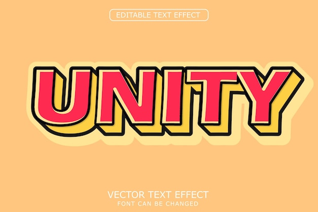 Unity-teksteffect