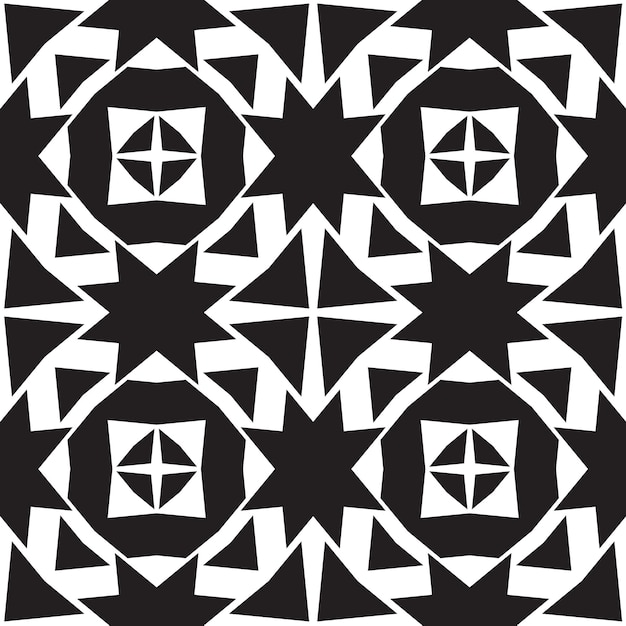 Universal different geometric seamless patterns