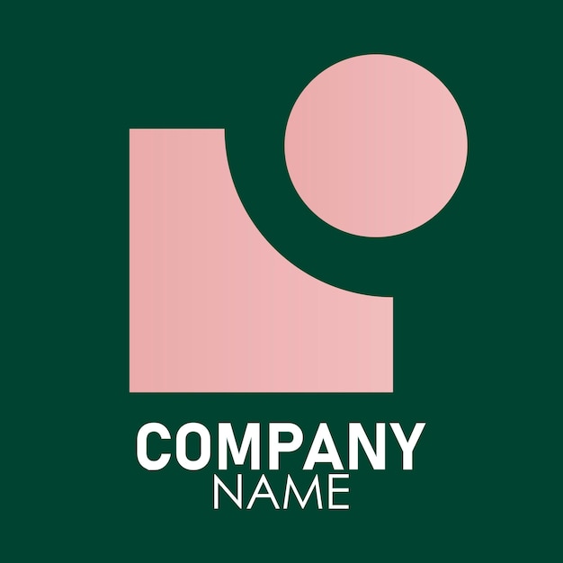 Универсальный логотип для бренда. Формирование компании. Векторная иллюстрация
