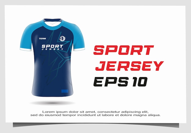 Universal sports jersey soccer jersey cycling jersey soccer game jersey volleyball vector