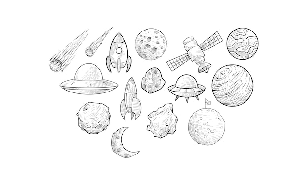 universes handdrawn collection