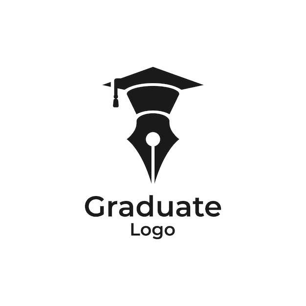 Modello di progettazione del logo di università, accademia, scuola, corso e laurea