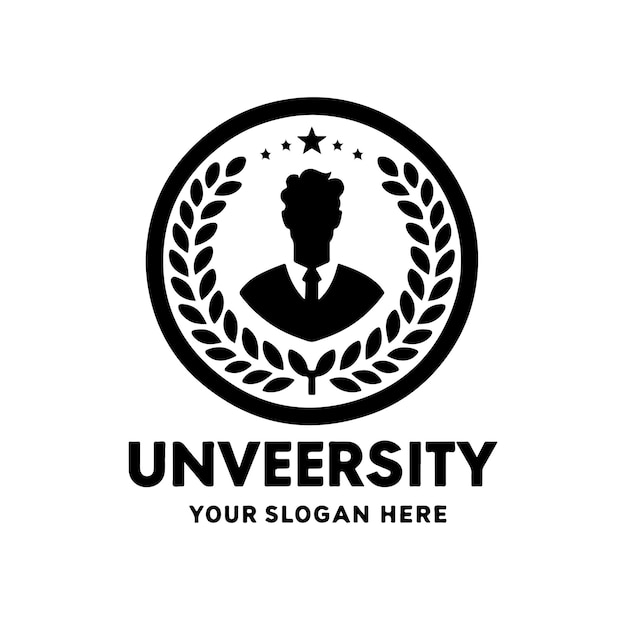 Illustrazione vettoriale del logo dell'università