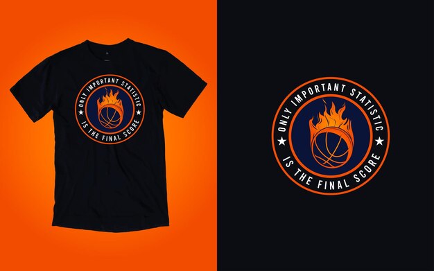 Unleash the Baller Spirit with our Basketball TShirt Design