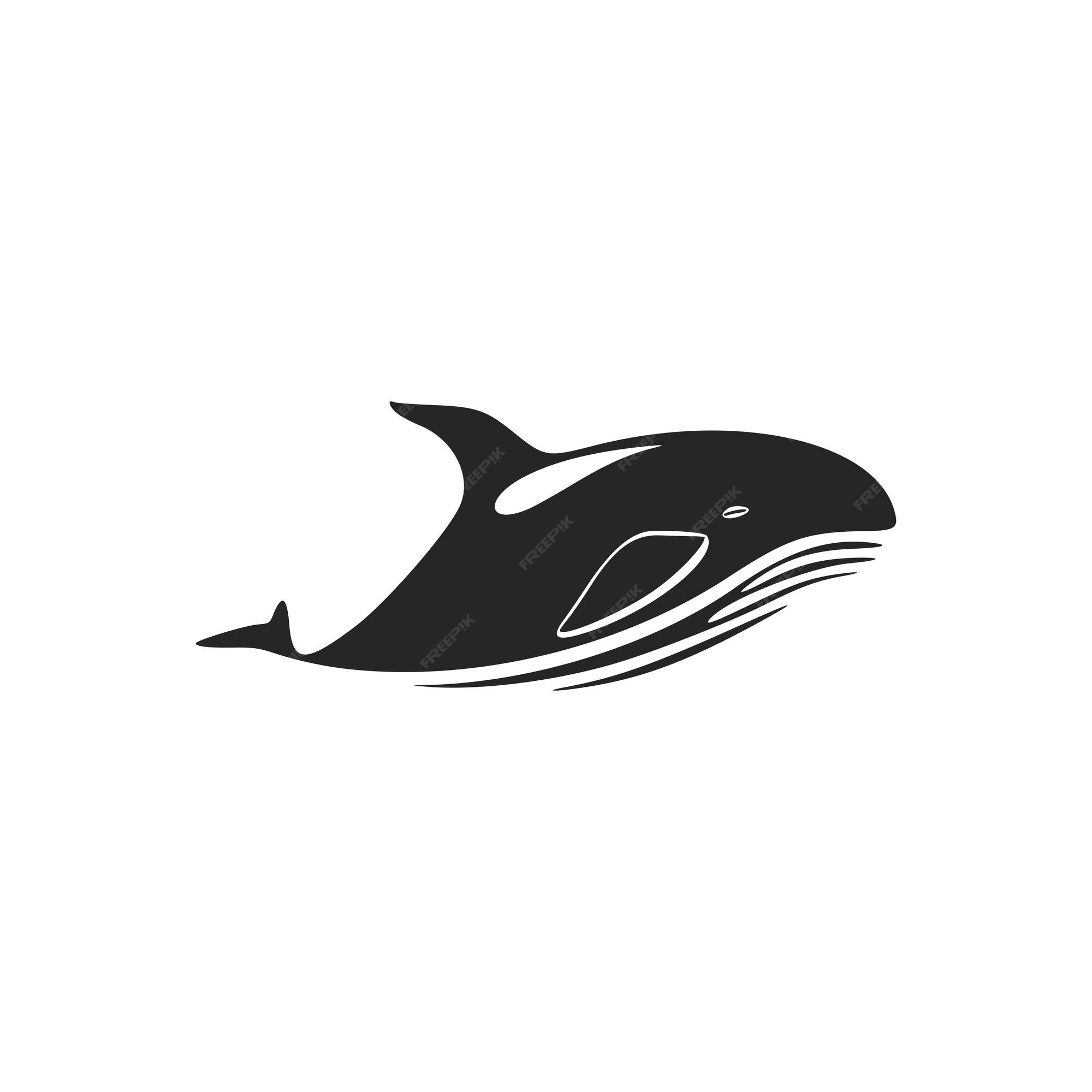 Premium Vector | Unleash the power of your brand with a stylish whale logo