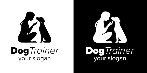 効果的なトレーニングメソッドであなたの犬のポテンシャルを解き放つ ロゴデザインのテンプレートを発見します