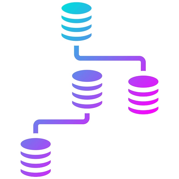 Unstructured data vector illustration style