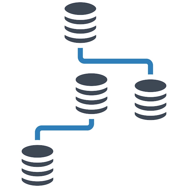 Unstructured Data Vector Illustration Style