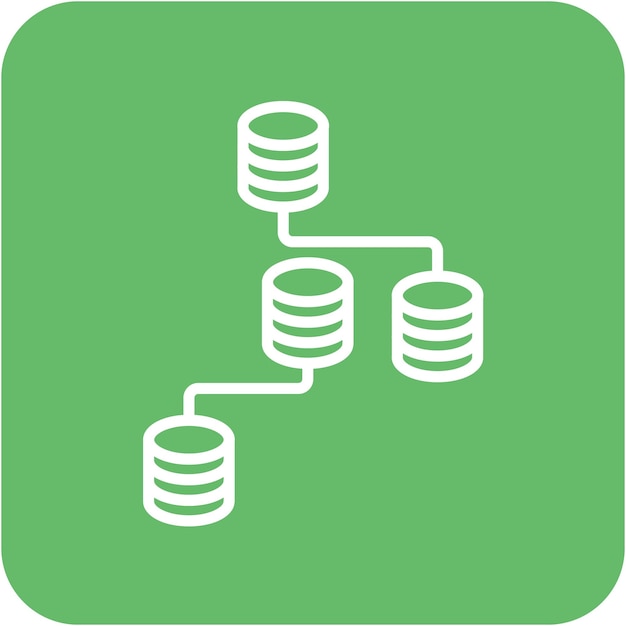 Unstructured Data Vector Illustration Style