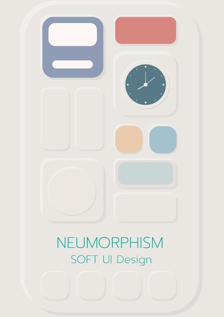 Untitled23D Neumorphic Soft UI Design 3D-knoppen
