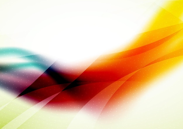 Vector unusual blur wave abstract background