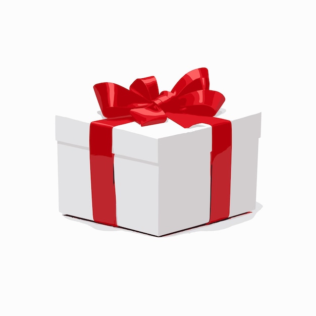 Unwrap Happiness Gift Box Vector