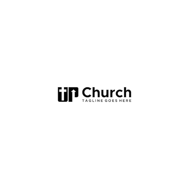 Up church creative logo design