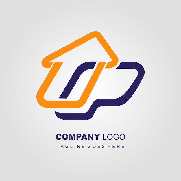 Простой логотип Up Company