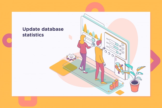 データベース統計を更新します。ワークフローとビジネス管理