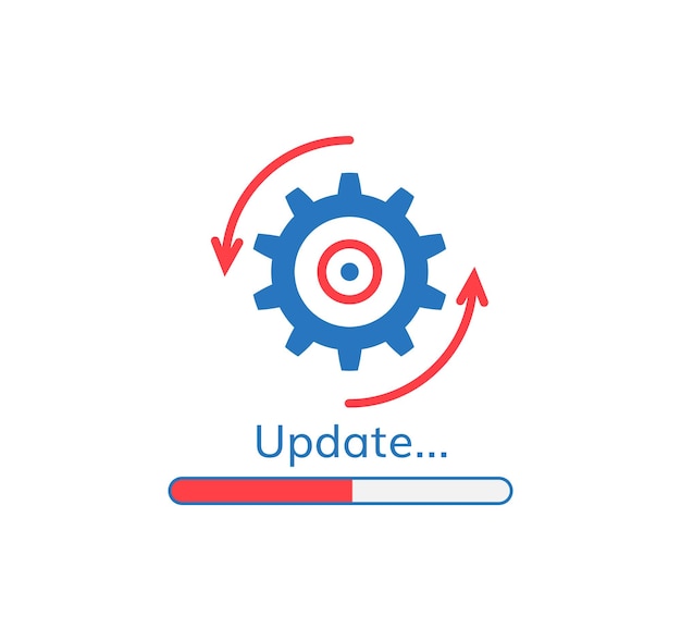Vector update icon