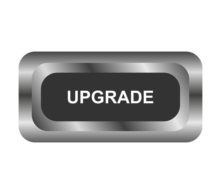 Vector upgrade button
