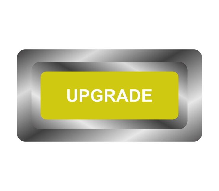 Vector upgrade button
