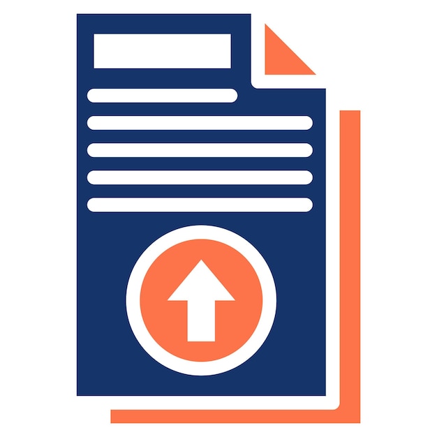 Upload bestandsvectorillustratie