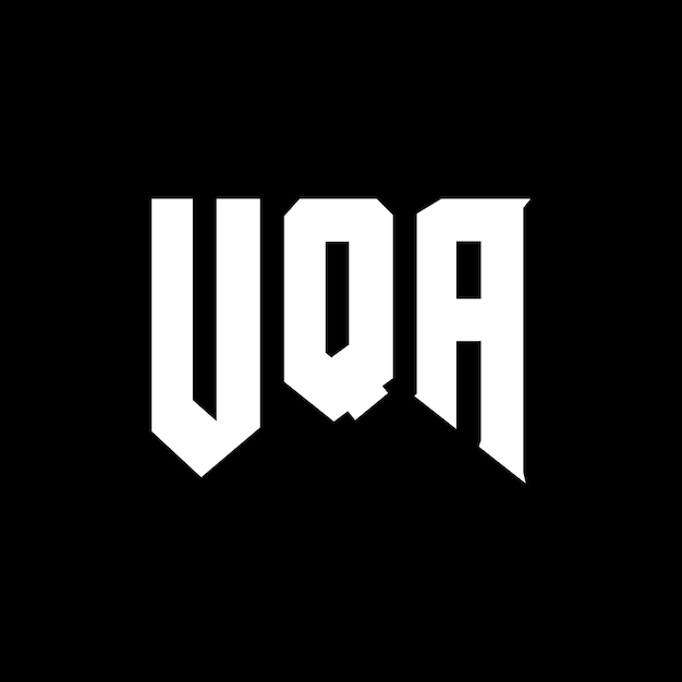 UQA (UQA) のロゴデザインは黒と白のカラーコンビネーションUQAのロゴデザインUQ A (UQ A) のベクトルロゴデザインとUQ AのアイコンデザインU Q A (U Q A) のタイポグラフィーデザインです