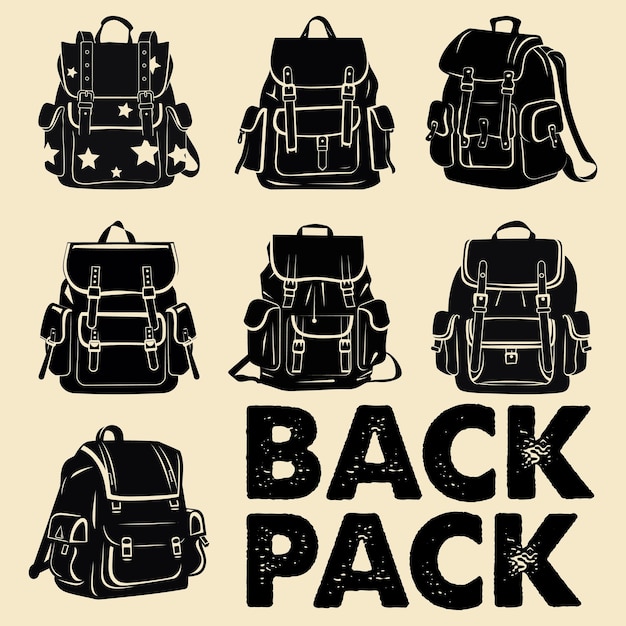 Urban Explorer Backpack Vector Design