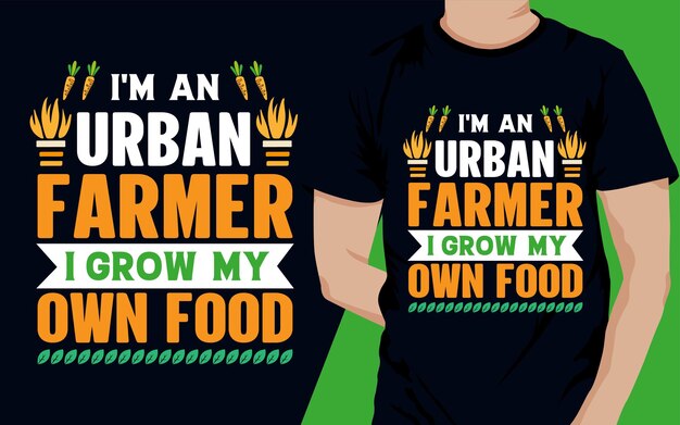 urban farmer shirt design