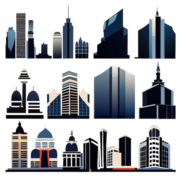 Urban Landscape Vector Graphics for Creatives