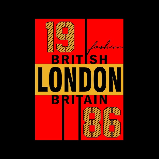urban london slogan typografie grafisch ontwerp voor print t-shirt vectorillustratie