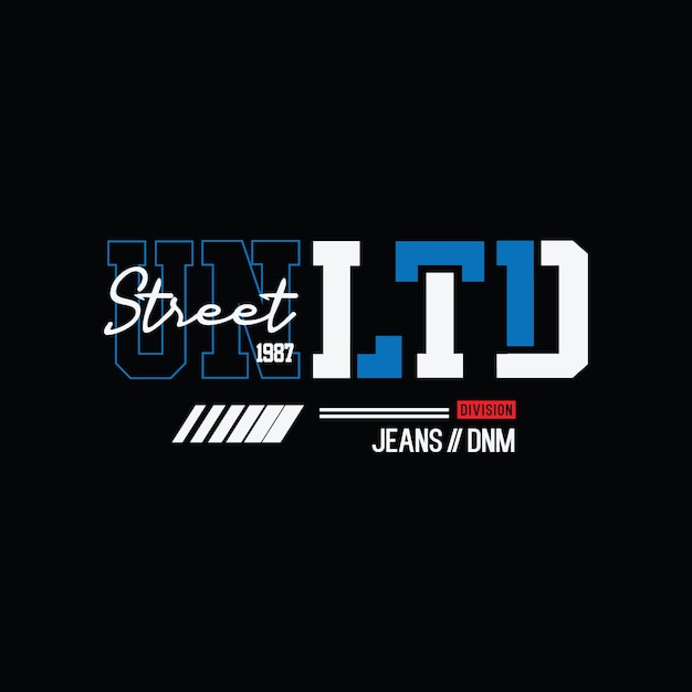 Urban street tshirt and apparel design