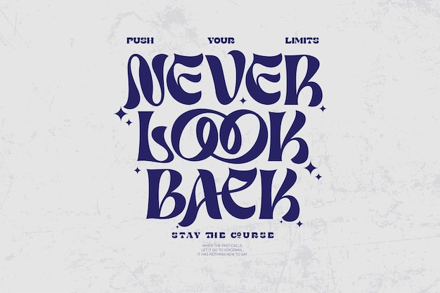 Urban Streetwear Esthetische typografie citeert vector grafisch ontwerp