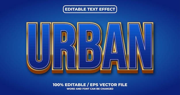 Stile effetto testo urbano