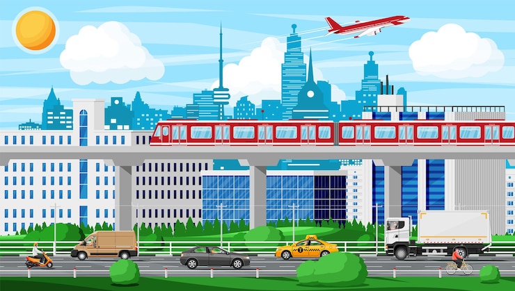 Vector urban transportation and cargo