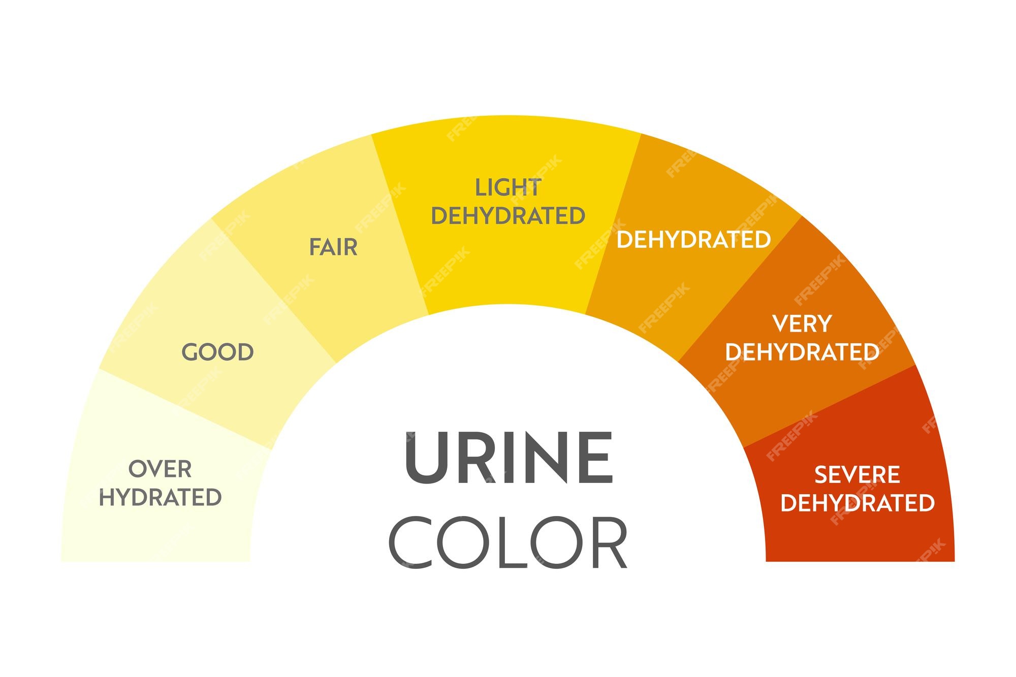 Color Chart For Dehydration