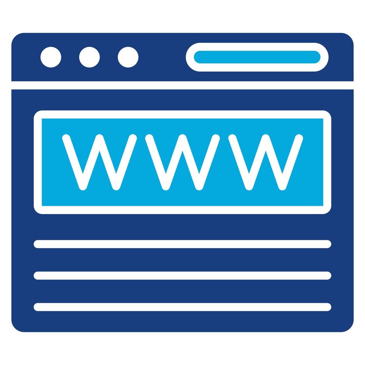 Вектор векторное изображение значка url может быть использовано для интернет-маркетинговой службы