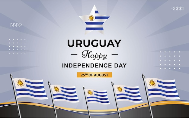 Uruguay poster for independence day