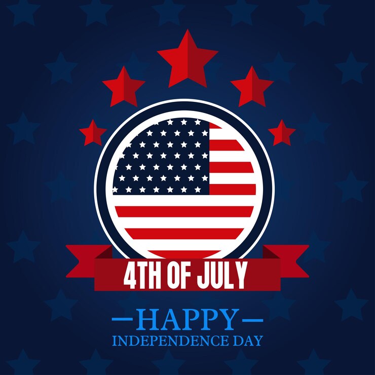 Premium Vector Us independence day