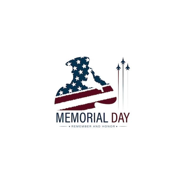 US Memorial Day vector illustration