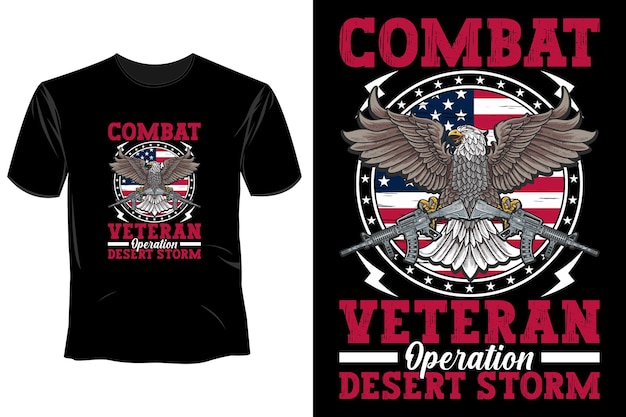 Us Veteran T Shirt Design