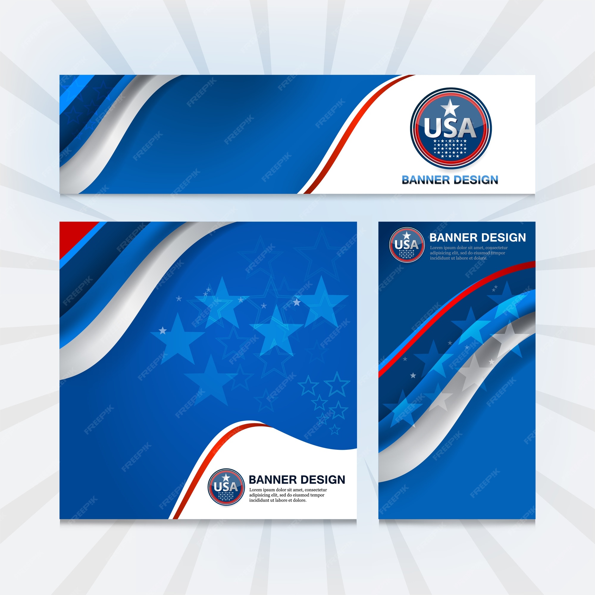 President Banner - Free Vectors & PSDs to Download