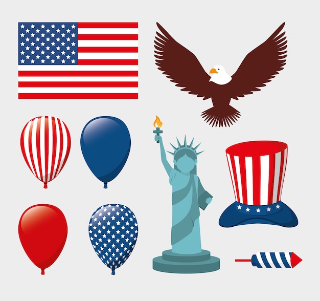 USA design, vector illustration.