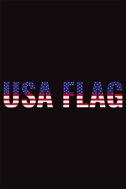 미국 국기 벡터 t 셔츠 디자인