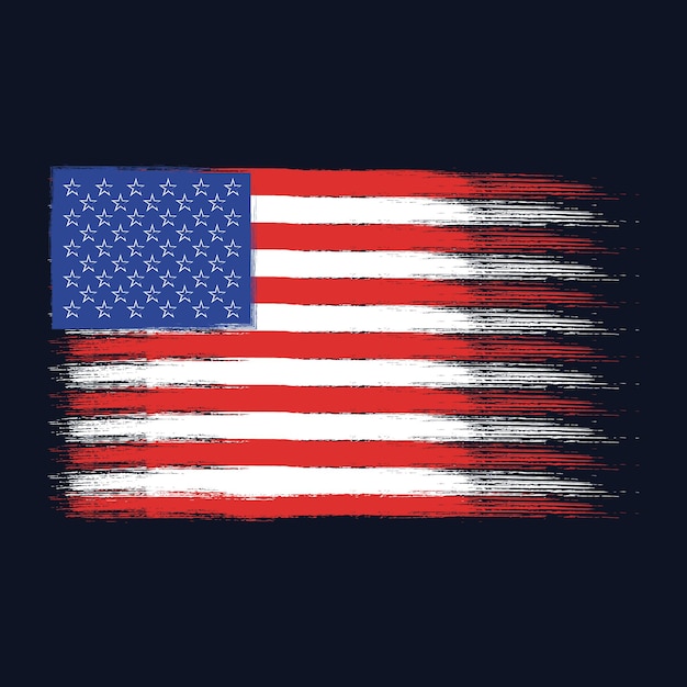 USA flag vector Usa flag image